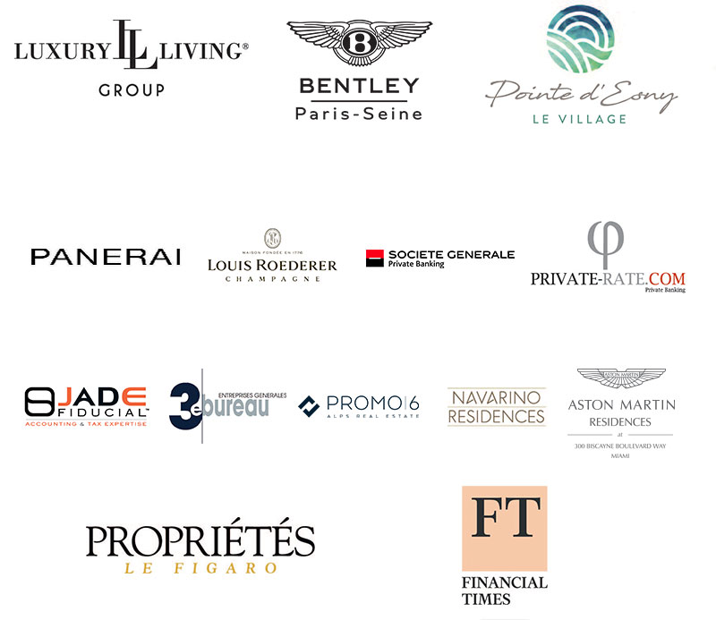 Barnes Luxury Property Show - Nos partenaires pour l